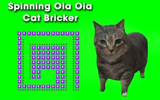 Spinning Oia Oia Cat Bricker - Play free online arcade games on BrickBreaker.app