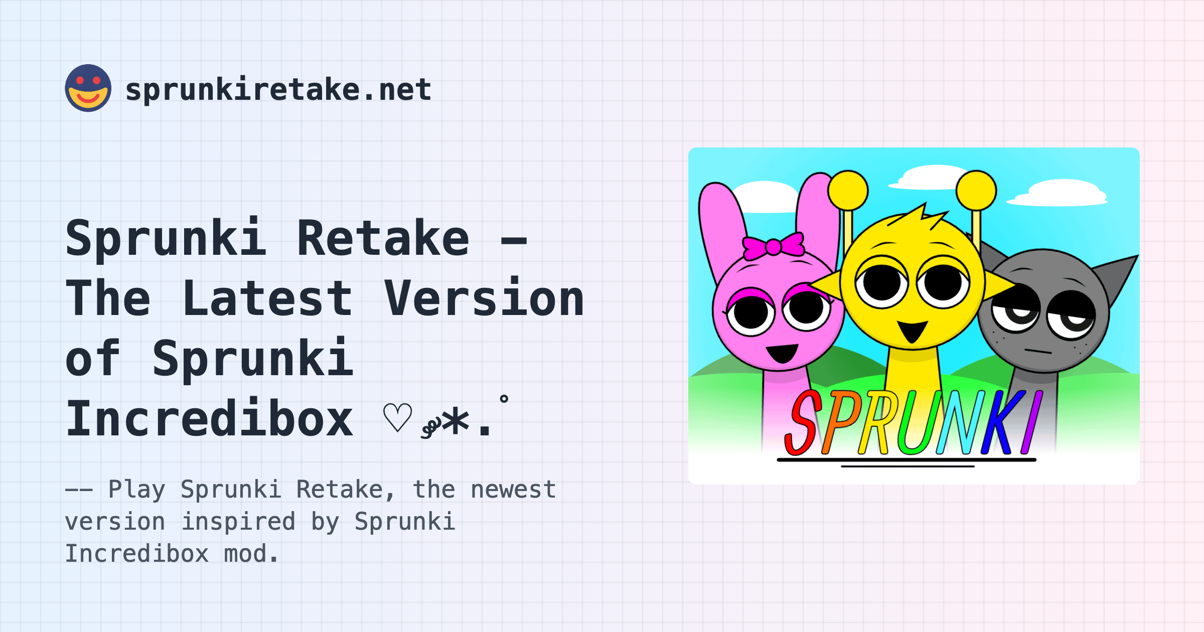 Sprunki Retake Final Update